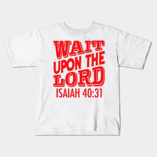 Isaiah 40:31 Kids T-Shirt